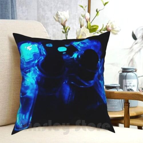 Controller Pillow Case Printed Home Soft Throw Pillow Controller Game Gamer Arty Pc Console Videogames Video Games