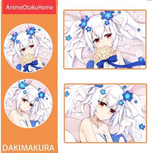 Anime Game Azur Lane USS Laffey Cute Girl Throw Pillow Cover Hugging Body Pillowcase Otaku Bedding Dakimakura Pillow Case