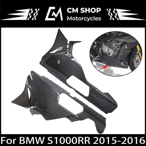 For BMW S1000RR S1000 RR HP4 Motorcycle Side Chassis Fairing Water Transfer Carbon Welding 2015 2016 2017 2018