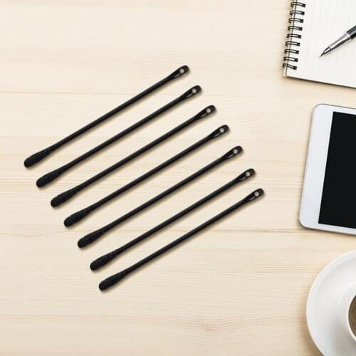 50Pcs Disposable Double-headed Ear Cleaning Cotton Swab Stick for Home Cotton Swabs Eyelash Cleaning Brushes Stick Swab Swab