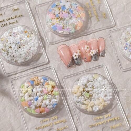 OMOSIROI Pearls For Nail Design