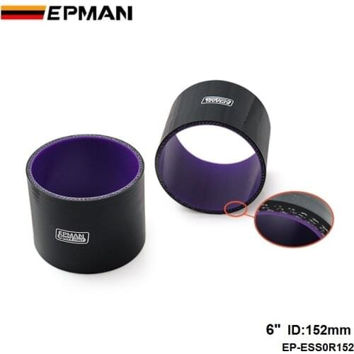 ID 152mm (6 inch) Straight Silicone Coupler Hose Intercooler Joiner Pipe For BMW f20 1 series EP-ESS0R152