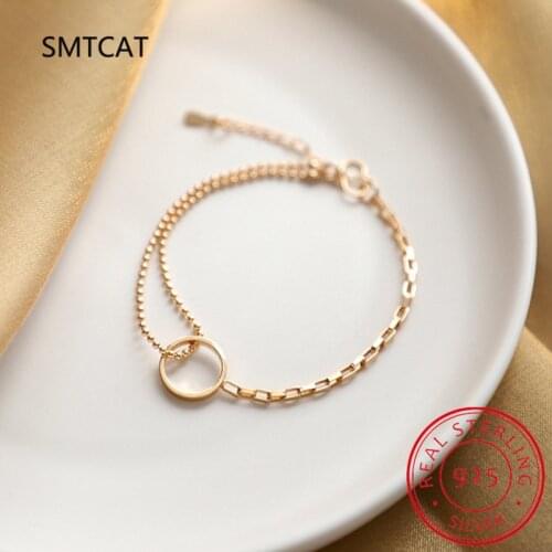 SMTCAT Golden Bracelets