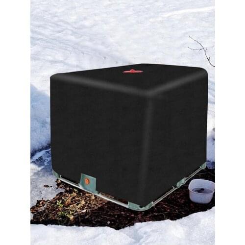 Outdoor Water-proof Dust-proof Bucket Protective Cover For IBC Tank Dust Cover UV Resistant Cover For 1000 L IBC Container