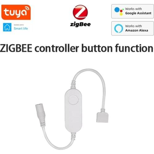 Tuya WiFi Zigbee Smart LED Controller RGB LED Strip Light Voice Control Work For With Tmall Genie Google Home Alexa Xiaomi Work