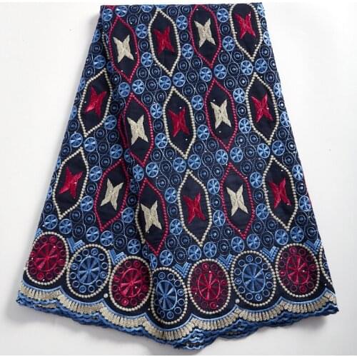 Zhenguiru New Arrival High Quality African Fabric Lace Swiss Voile Lace Nigeria Sewing Accessories For Women Wedding Dress A2346