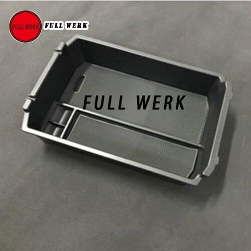 1 pc ABS Car Styling Central Console Armrest Box Storage Box Organizer Case for Eclipse Cross 2018 Interior Accessories