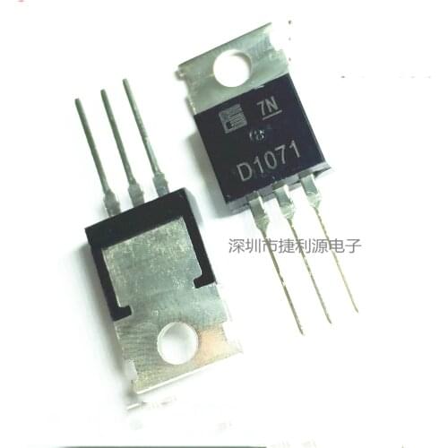 10PCS/LOT 2SD1071 D1071 TO-220 Medium power transistor used in car ignition