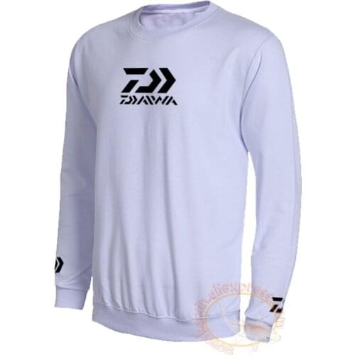 2019 Daiwa Autumn Fishing Clothing Winter Fishing Jacket Outdoor Sport Pure Cotton Fishing Clothes Sweater Fishing jersey Sports