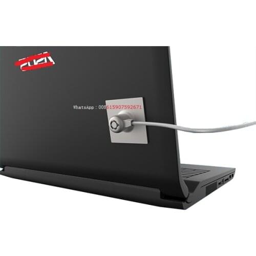 4 Sets Notebook Anti-Theft Office Laptop PC Computer Desk Key Security Lock Chain Cable With Anchor