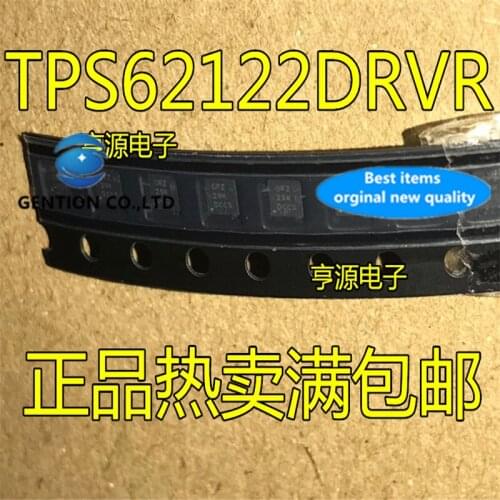5Pcs TPS62122 TPS62122DRVR Silkscreen OFZ 62122 QFN6 in stock 100% new and original