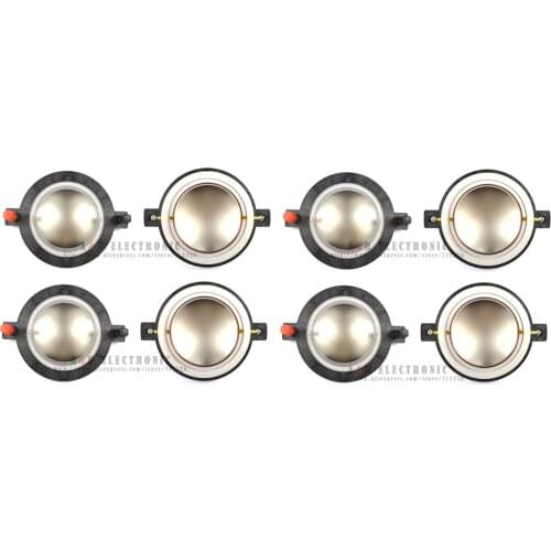 8pcs Replacement Diaphragm For B&C DE75 DE750 DE82 DE85 8 ohm High Quality Aftermarket Diaphragm