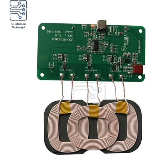 5W/10W/15W/18W/20W Wireless Fast Charger Charging Transmitter Module 12V 5V + coil FOR CAR iPhone Circuit Board Wiring Type-C