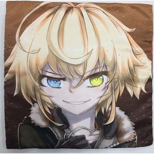 Anime Manga Youjo Senki Tanya von Degurechaff two sided Pillow Case Cushion Cover Shell Cosplay Gift