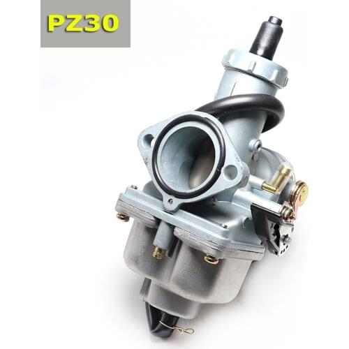 30mm PZ30 Hand Choke Carburetor For Honda 125CC 140CC 150cc 200cc 250cc ATV Quad Dirt Bike