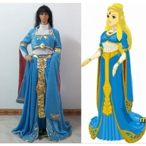 Breath of the Wild Zelda Cosplay Costume Halloween Uniform Custom Made Any Size