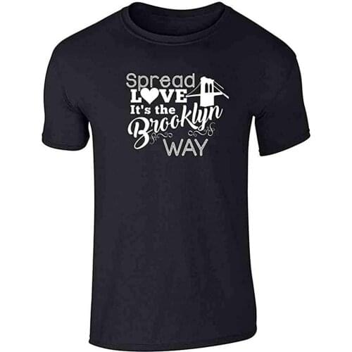 Nobranded Funny New York City Unique Love Retro Big Apple Graphic Tee T-Shirt for Men Summer Tops Memorial T-Shirt