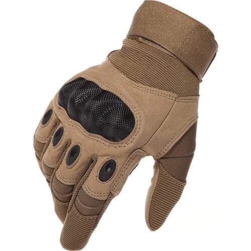 Outdoor Sports Touch Screen Mountaineering Riding Training Non-slip Combat Cloth Gloves