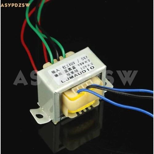 240V 6VA Preamplifier/Headphone amp/DAC 6 line EI transformer 6W 15V-0-15V 12V-0-12V