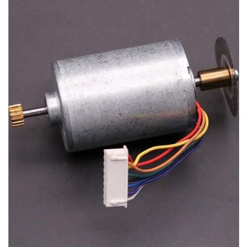Rare Earth Strong Magnetic Mini Brushless Motor Electric DC 12V 4400RPM 3-Phase 8-Wire Micro DC Motor Inner Rotor Silent DIY