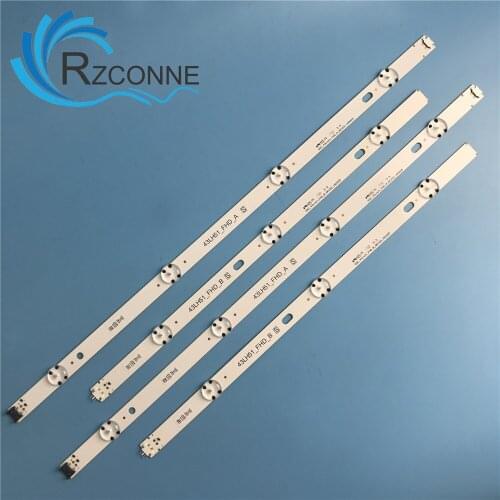 862m LED Backlight Lamp strip 7leds For LG 43 inch TV 43LX300C-CA LF51-FHD-A HC430DUE COB 43LH51_FHD A SSC_43inch_FHD