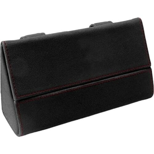 N0HF Universal Automotive Eyeglasses Organizer Protective Box Sun Visor Glasses Box Clip on Doors Seat Backs