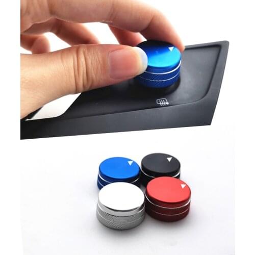 Internal Decoration For VW Volkswagen Golf mk7 Polo 2015-2019 Rearview Mirror Adjustment Knob Button Cover Trim