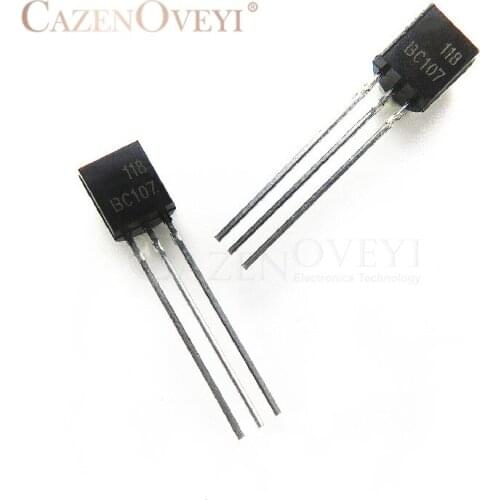 10pcs/lot BC107 C107 TO-92 new original In Stock