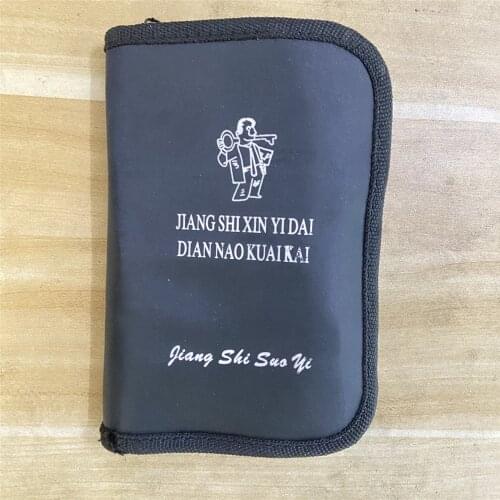 JSSY 15pcs gold Dimple Loc Pic hand tool Set with locksmith tool bag hand tool