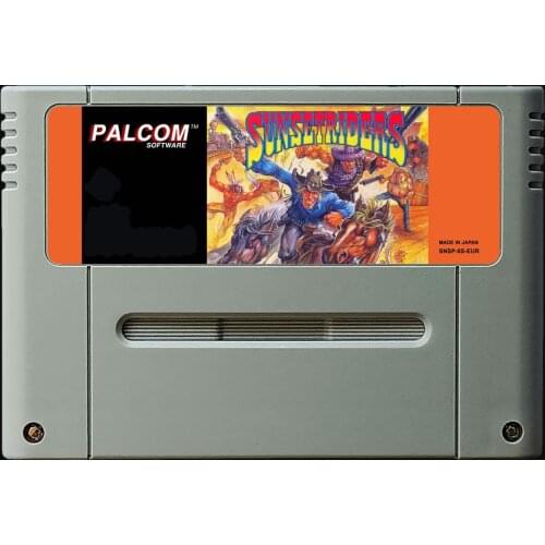 16Bit Games ** Sunset Riders ( PAL EUR Version!! )