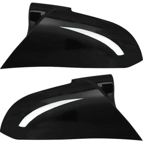 2 Pieces Rearview Mirror Cover Cap Black for BMW Series 1 2 3 4 X M 220i 328i 420i F20 F21 F22 F23 F30 F32 F33 F36 X1 Car Parts
