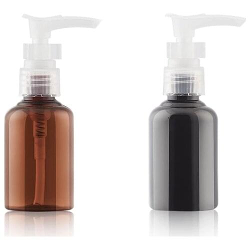 50ml 48pcs Plastic Bayonet Lotion Pump Bottles For Shampoo Shower Gel Facial Cream Containers Refillable Travel bottles
