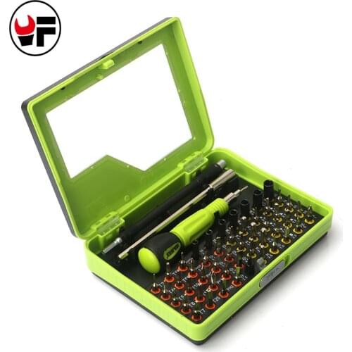 53pcs Multi-purpose Magnetic Precision Screwdriver Set Kit Torx PH Pentalobe for Cell Phones Laptop Steel Multi Tool Set HDS116