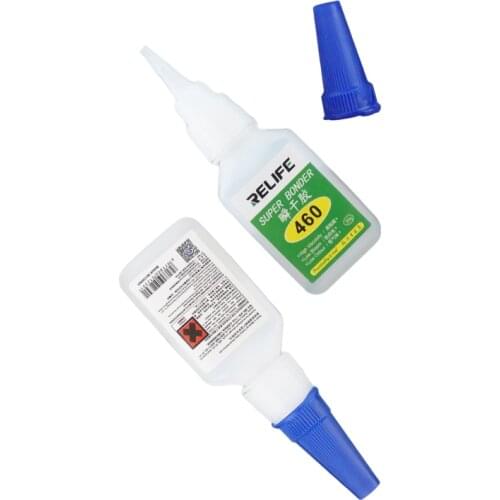 RELIFE 401 460 Rapid Fix Instant Fast Drying Adhesive 20g Stronger Universal Multi-Purpose Super Glue HOT