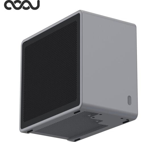 Cooj sparrow + mq6 all aluminum alloy integrated itx case desktop Mini desktop A4 small case