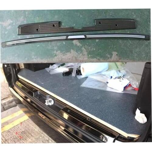 For Toyota HIACE 300 Series 2019-2020 Year Stainless Steel Trunk Guard Rear Bumper Threshold Strip