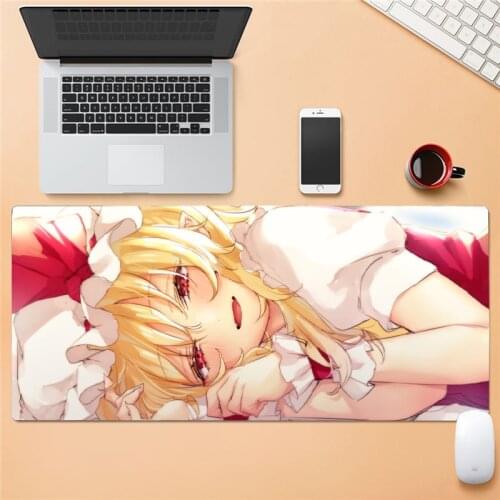 Kawaii pink beautiful girl heart cartoon mouse pad office non-slip creative table mat mouse pad anime mouse pad mouse pad keyboa