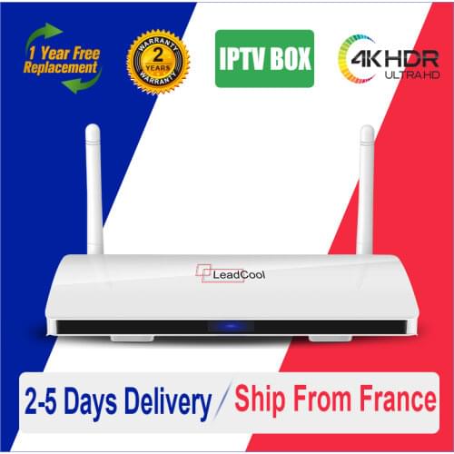Leadcool iptv box android 9.0 TV BOX Amlogic S905W FULL HD 1080P Media Player QHDTV 4K Smart IPTV BOX Leadcool ship from france