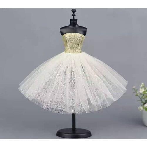 Fashion Doll Dress for Barbie Clothes Princess Ballet Dress Tutu Party Gown Vestidoes 1/6 BJD Dolls Accessories Toys Girl Gifts