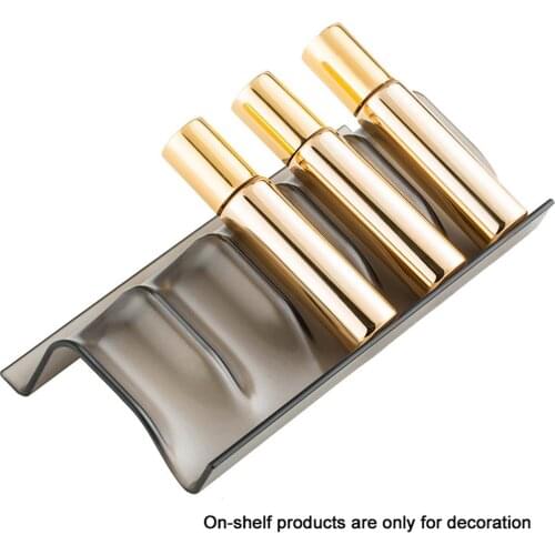 5 Slots Essential Oil Bottle Display Stand Holder Home Storage Organizer Rack