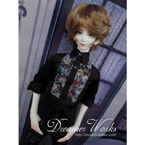 1/4 1/3 scale BJD Floral shirt for SD clothing BJD doll accessories,Not included doll,shoes,wig and other accessories 18D1284