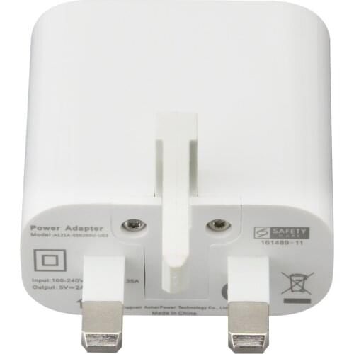 Single Port USB Wall Charger Full 2A Cell Phone UK Home Charger for Samsung LG Xiaomi Huawei Travel UK Power Adapters 300pcs