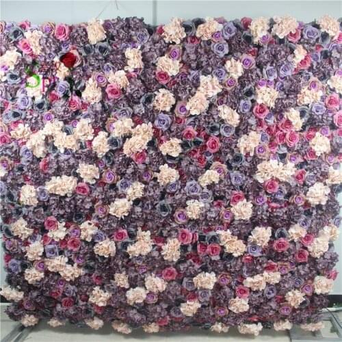SPR Free Shipping-10pcs/lot 3D high quality Artificial wedding rose flower wall background arrangement flowers decorations