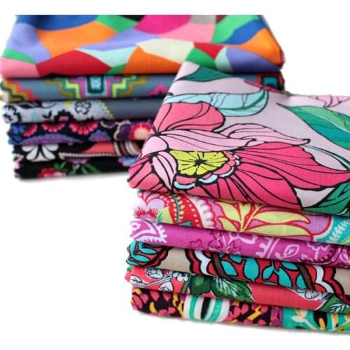 50cm*150cm/piece,Cotton printed patchwork fabric,Hand-made doll clothing,Home decoration dress fabric, DIY production material