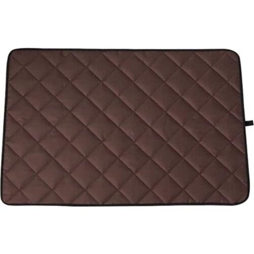 Dog Bed Mat Waterproof, Dog Crate Mat Chew Resistant Anti-Slip, Dog Mattress for Outdoor and Travel S