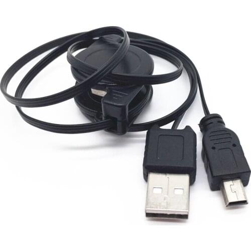 Retractable USB for Canon EOS 1D Mark II III N 1Ds 10D 20Da 30D 40d IS 960IS 970 IS II IIs Wireless I I5 I7 Zoom I Zoom