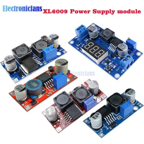 XL6009 Boost Buck Converter Step Up Down Adjustable 15W 5-32V to 5-50V DC-DC Power Supply Module High Performance Low Ripple