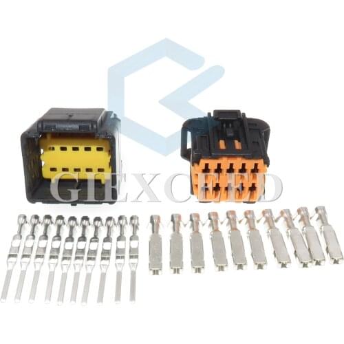 10 Pin 98823-1011 Female Male Electrical Automotive Wire Harness Connector For Chevrolet Peugeot