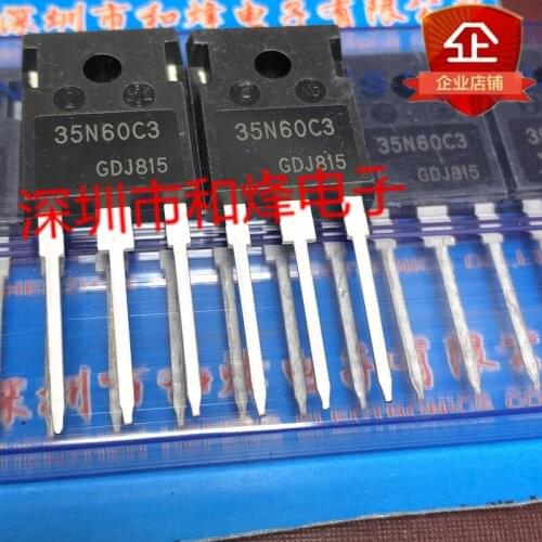 10pcs/ 35N60C3 SPW35N60C3 TO-247 650V 34.6A