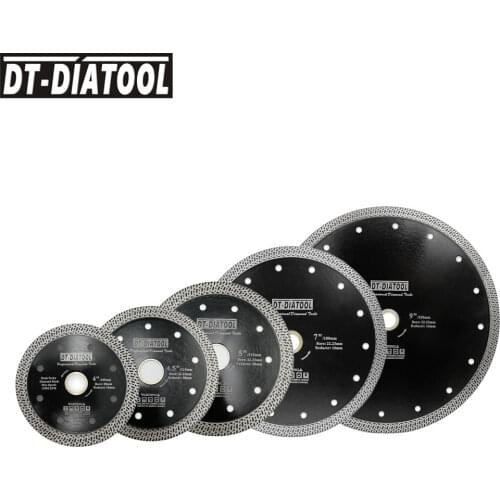 1pc 4" 4.5" 5" 6" 7“ 9" Mesh Turbo Diamond Saw Blade Rim Segment Cutting Disc for Granite Marble Concrete Cutting Wheel